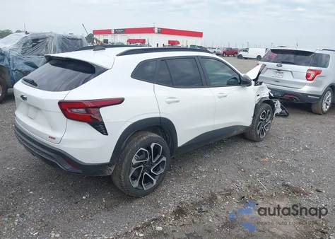 2024 Chevrolet Trax 2Rs из США, поврежденный, VIN KL77LJE28RC113435